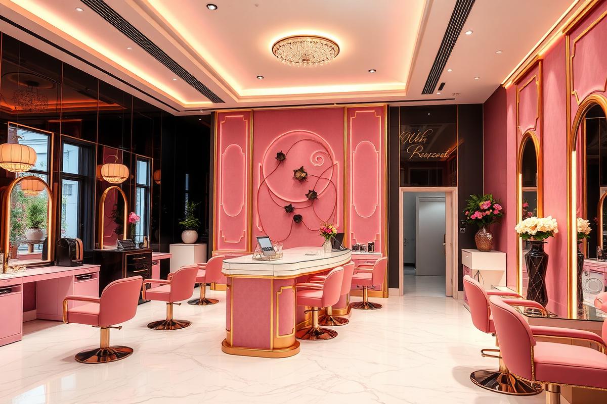 Interior do salão
